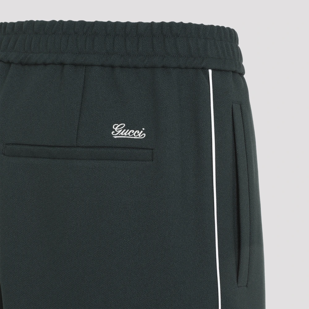 Gucci Groene Broek Stijlvolle Look Green Heren