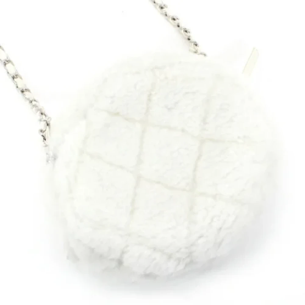 Chanel Vintage Pre-owned Leather chanel-bags White Dames