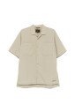 beige-camp-collar-short-sleeve-shirt