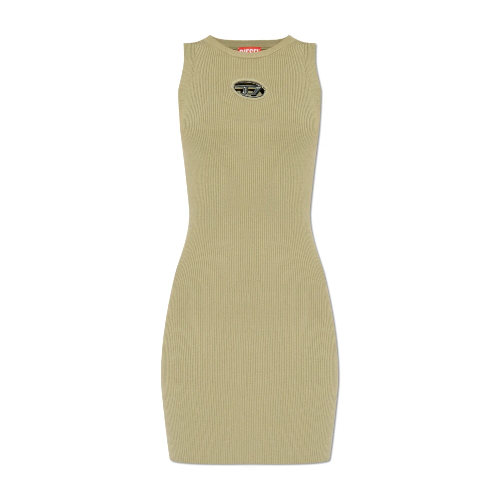 Diesel Vestido M-Caddix Dresses Mujer Verde M Vestido M-Caddix