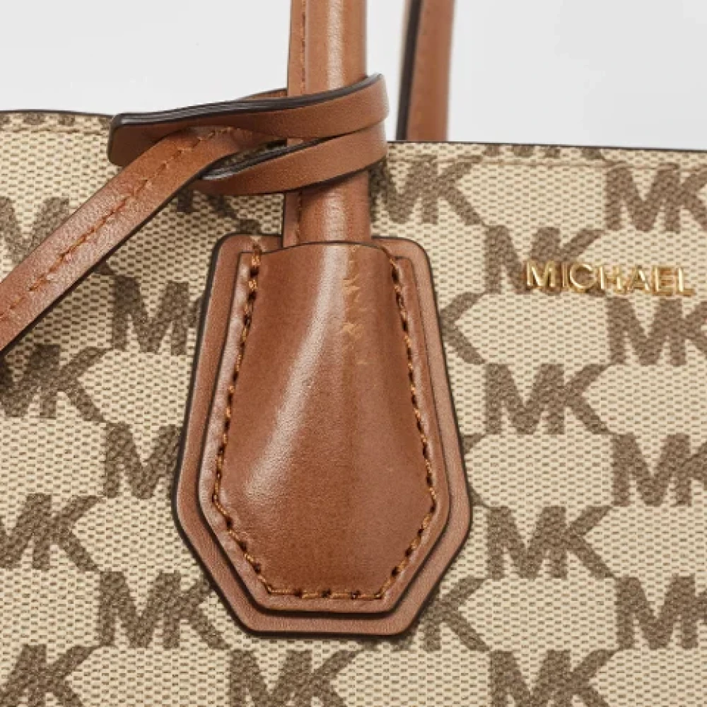 Michael Kors Pre-owned Leather shoulder-bags Brown Dames