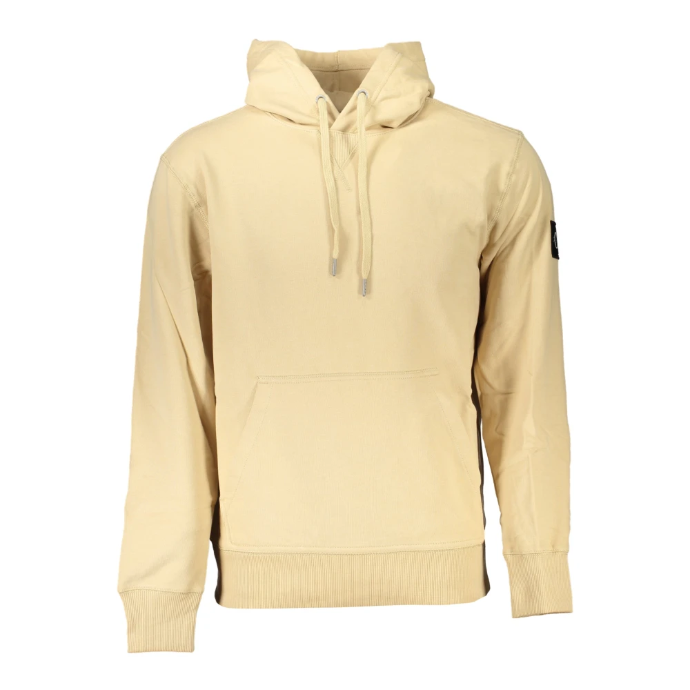 Calvin Klein Men's Beige Hoodies,, Clothing Large