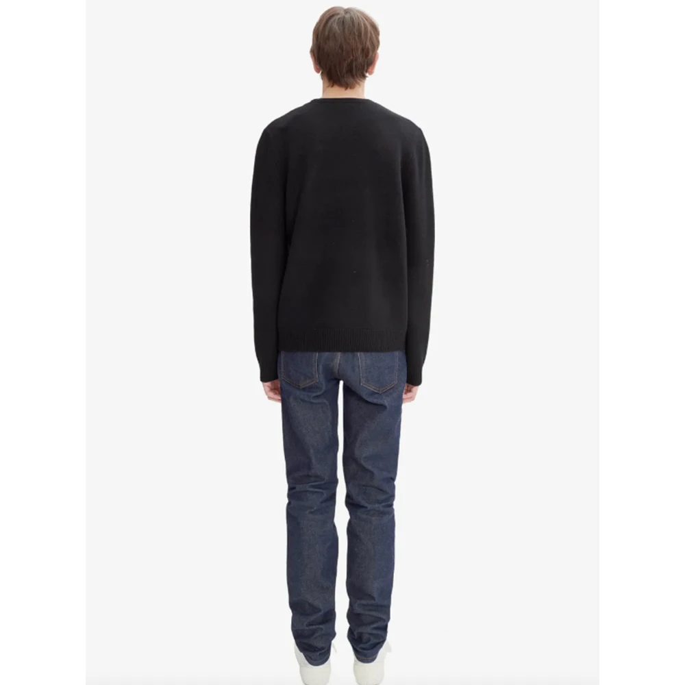 A.p.c. Zwarte Edward Trui voor Mannen Black Heren