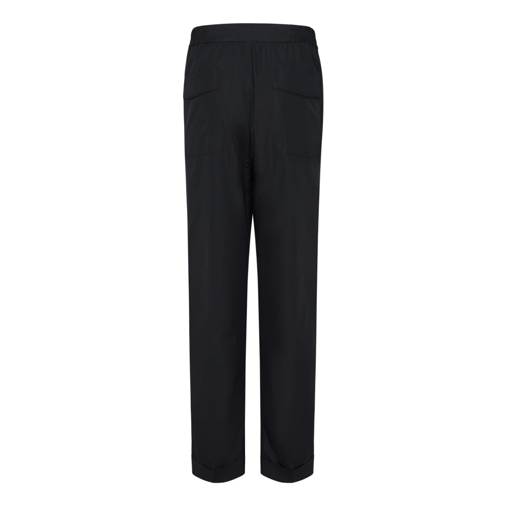 Tom Ford Zwarte Geplooide Broek Aw24 Black Heren