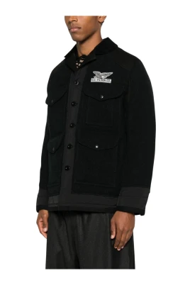 Patchwork Wool Jacket