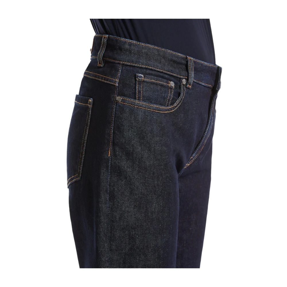 Max Mara Studio Klassieke Denim Jeans voor Dagelijks Gebruik Blue Dames
