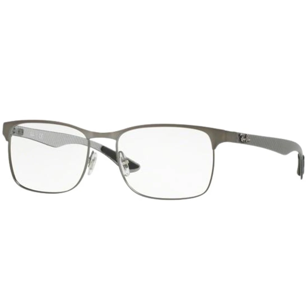 Ray-Ban Matte Ruthenium Sungles for Men Gray Heren