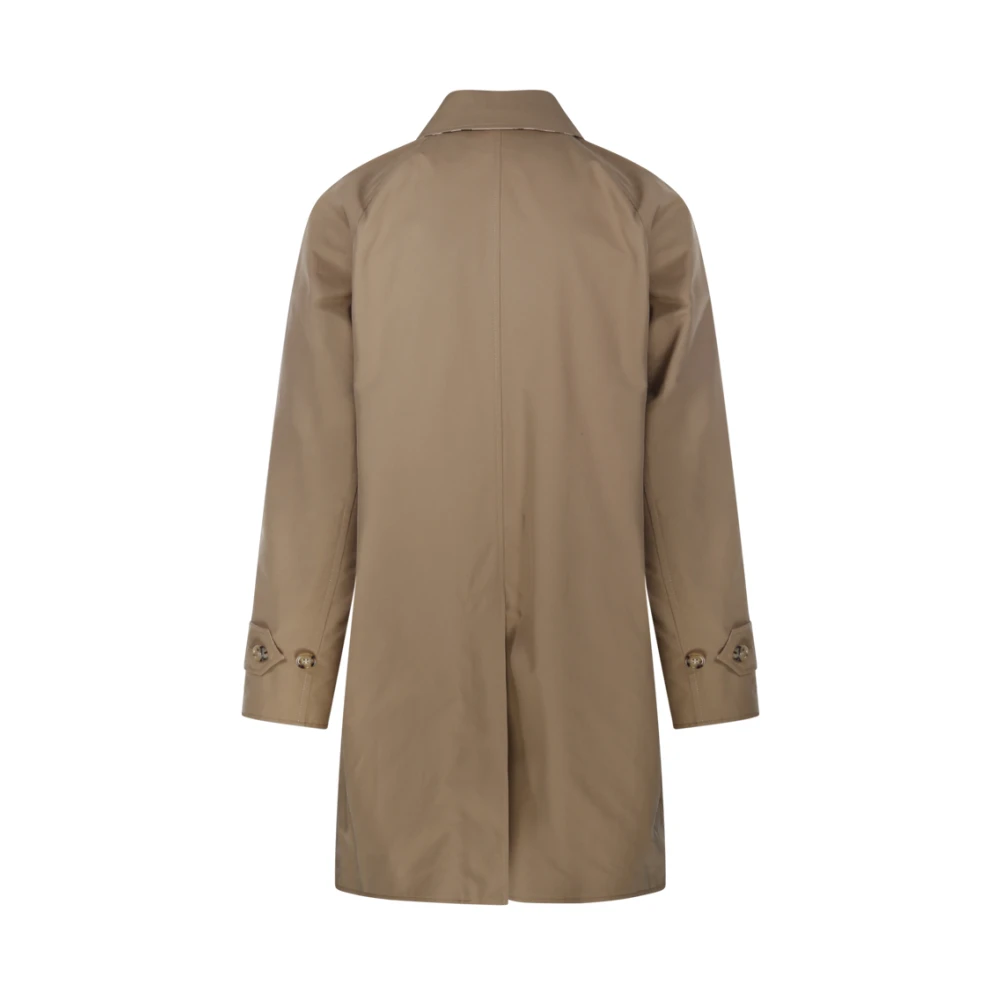 Burberry Trenchcoat met Teddy Detail Brown Heren