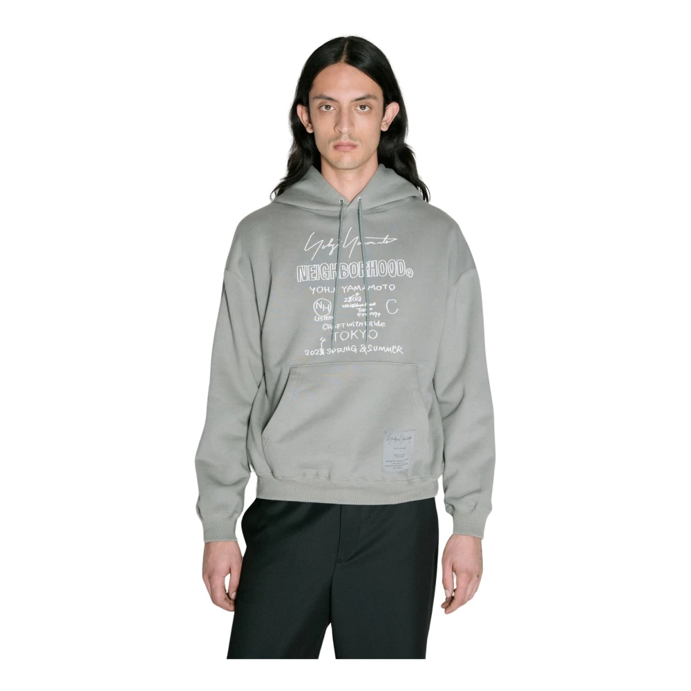 Yohji Yamamoto Sweatshirts & Hoodies Gray Heren