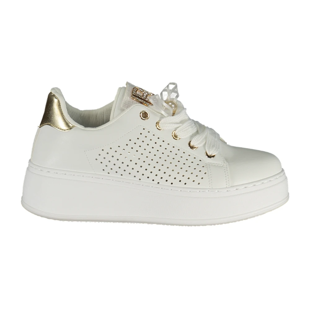 Laura Biagiotti 9621 Sportschoen Dames Schoenen Wit