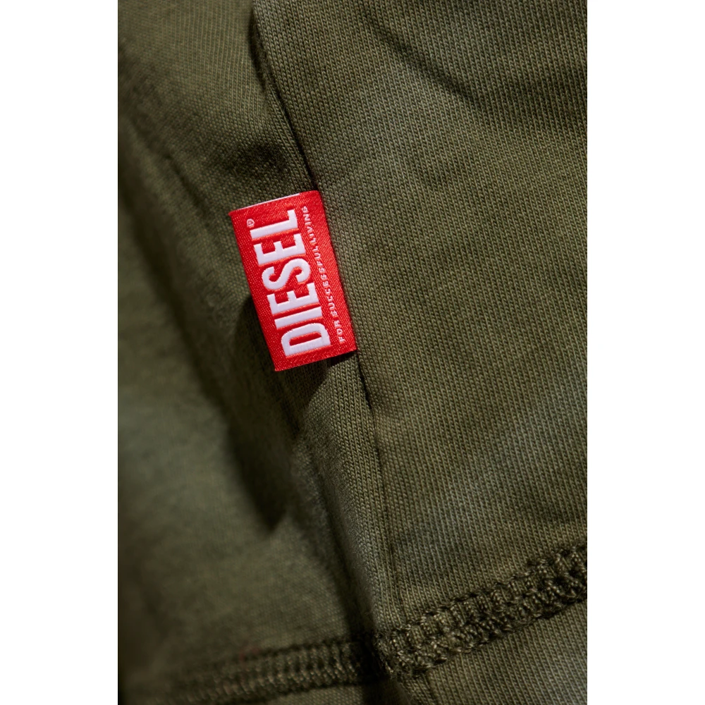 Diesel T-shirt T-Adjust-R13 Green Heren