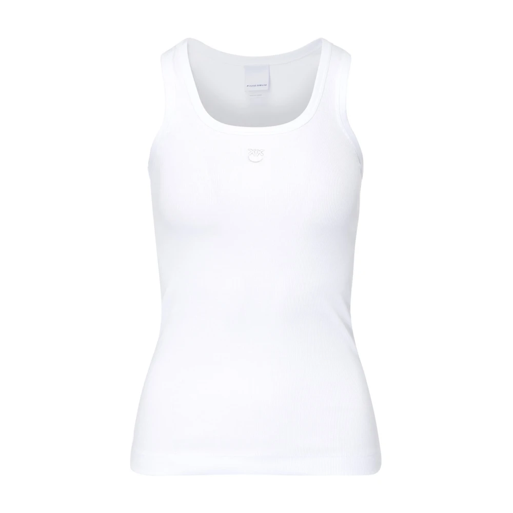 Pinko Witte Rekenmachine Stijlvol Model White Dames