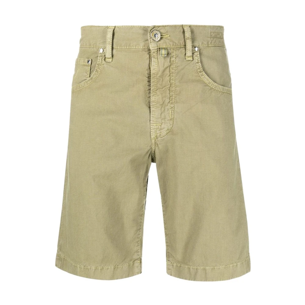 Jacob Cohën Men's Green Casual Shorts, W38, Vaquero Fino Lavado