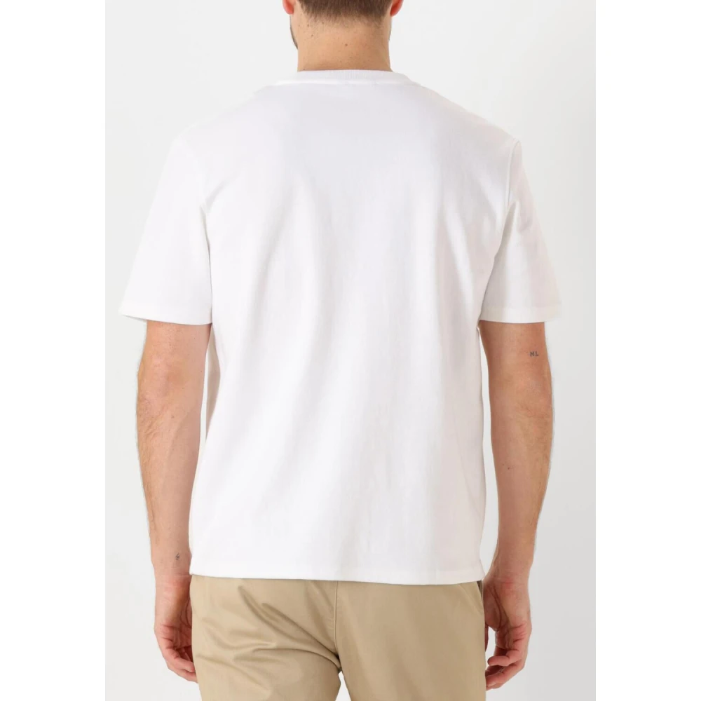 Dstrezzed Witte Box Tee voor Mannen White Heren