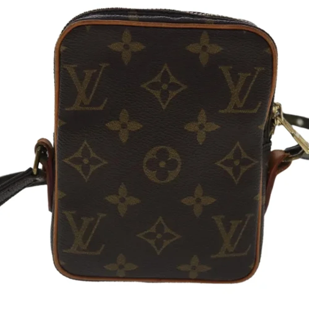 Louis Vuitton Vintage Pre-owned Canvas clutches Brown Dames