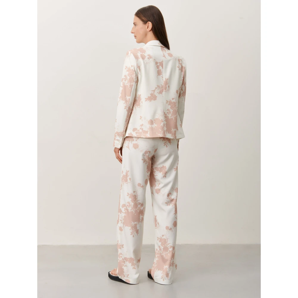 Jane Lushka Bloemen Blazer | Beige Dames