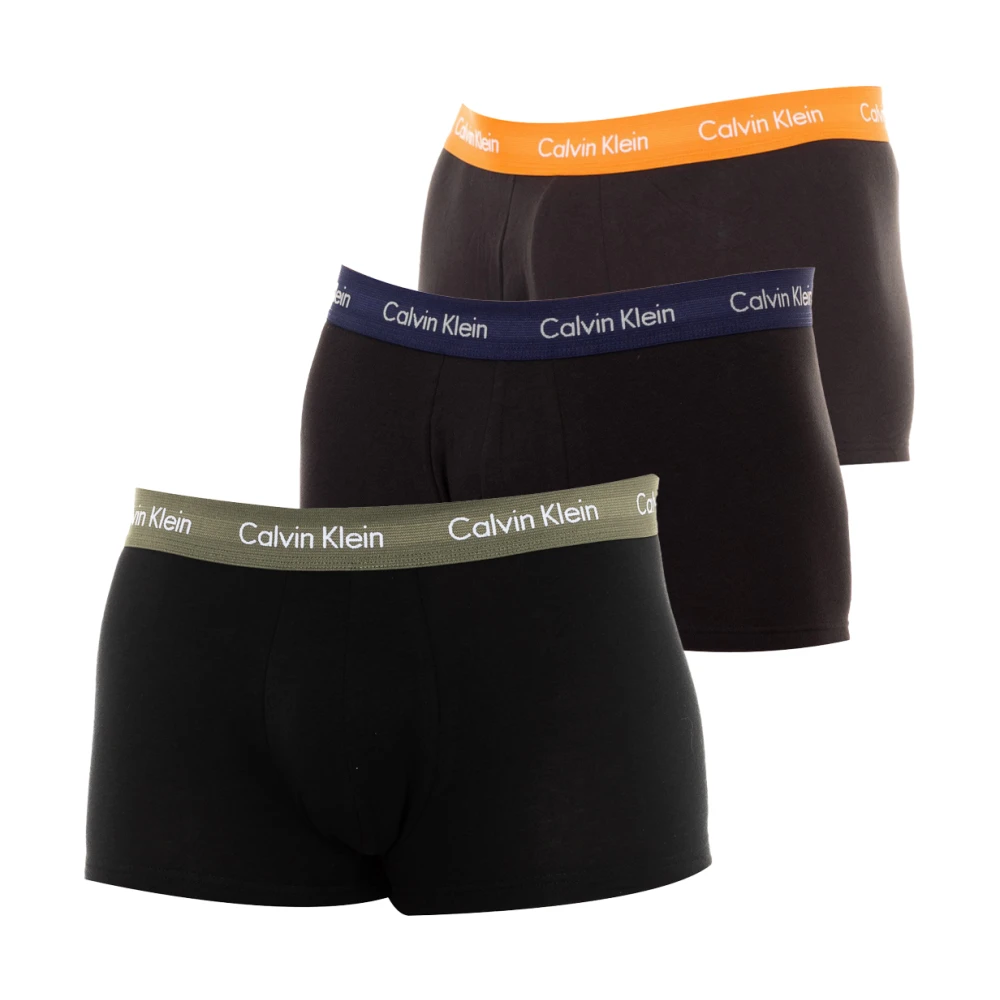 Calvin Klein Men's Black Low Rise Trunks - Underpants - S - Underwear