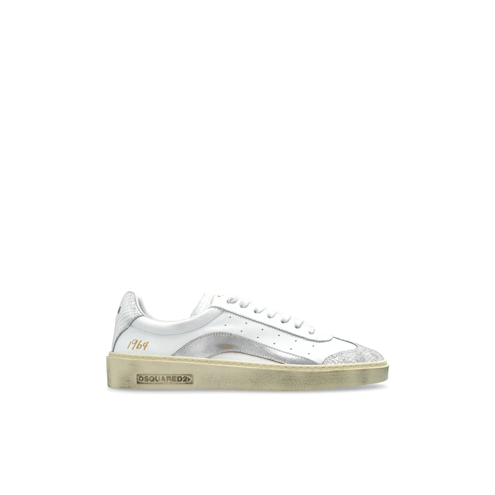 Dsquared2 Men's White Sports Shoes Rider - Sneakers - 7 Uk - Shoes