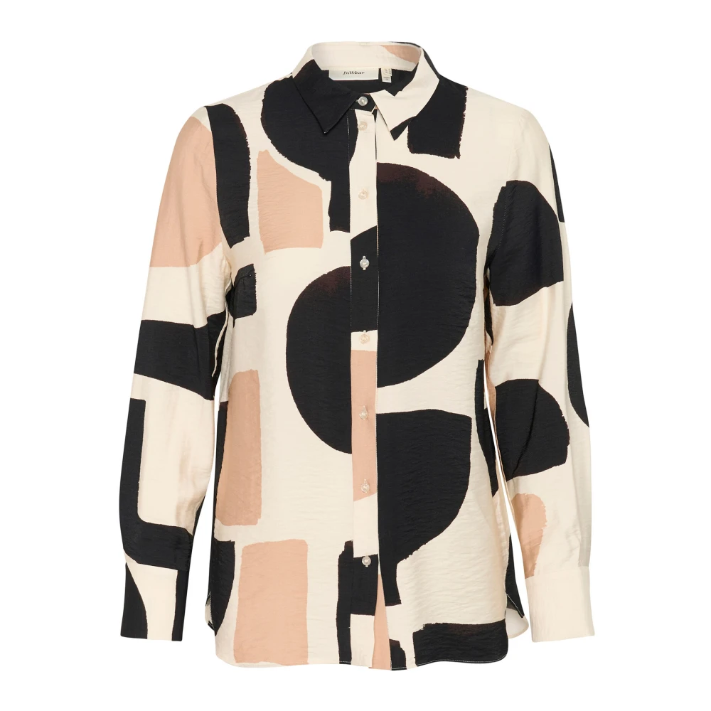 InWear Neutral Soft Blocks Overhemdblouse Multicolor Dames