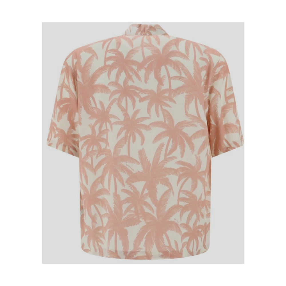Palm Angels Allover Palm Shirt Multicolor Heren