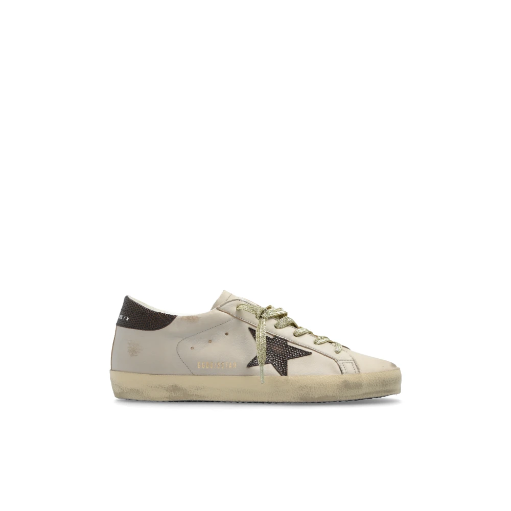 Golden Goose Sneakers Super-Star Classic Gray, Dam