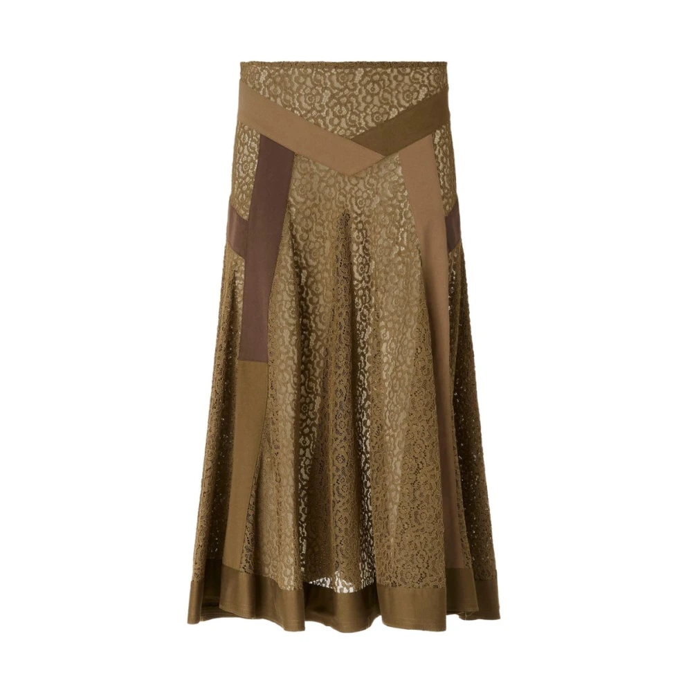 Pinko Green Sagrantino St3 - Female - Midi Skirts - M - Skirts