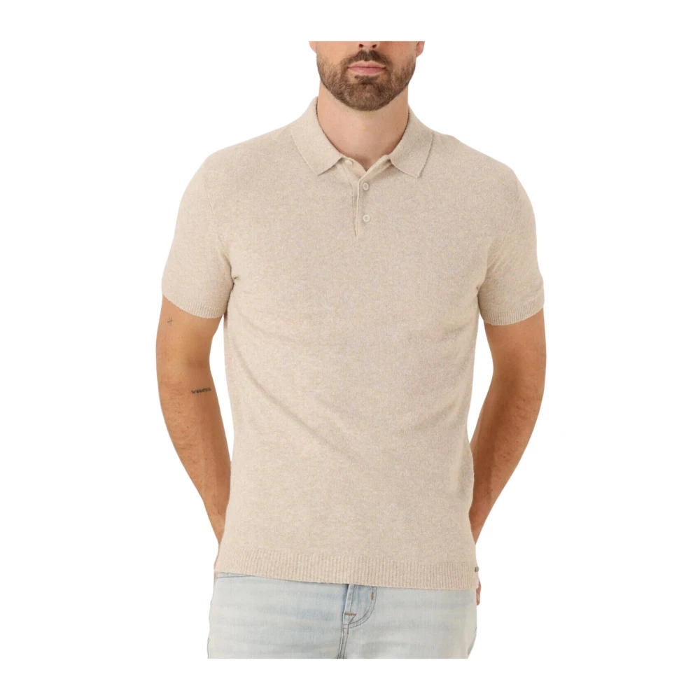 Gentiluomo Beige Polo Shirt voor Heren Beige Heren