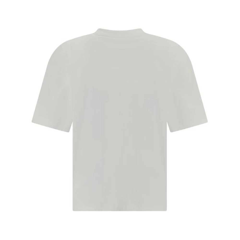 Axel Arigato Iconische handtekeningprint katoenen T-shirt White Heren