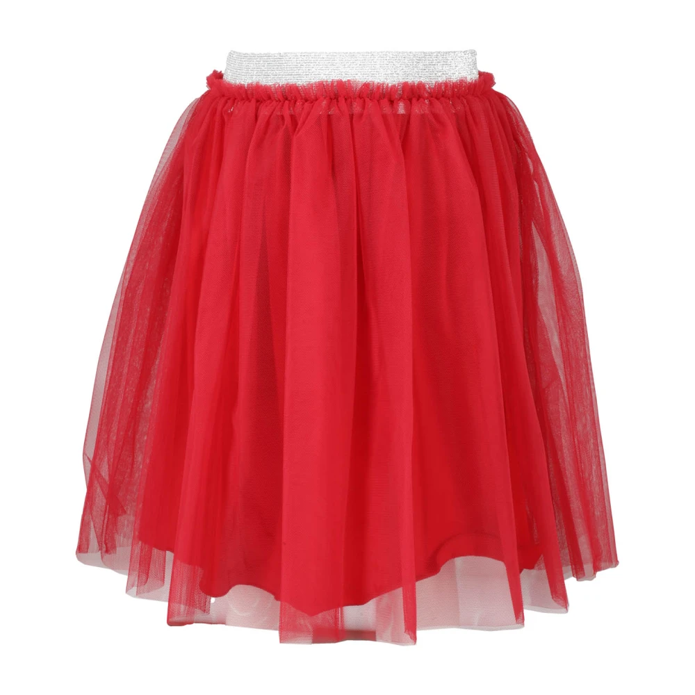 Il Gufo Girls Red Stylish Skirt For