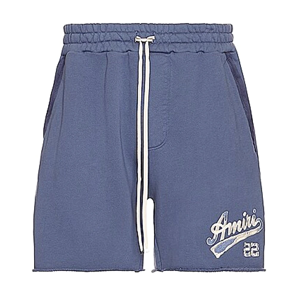 Amiri Casual Denim Shorts Blue Heren