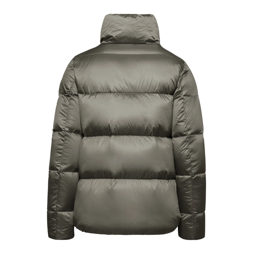 BomBoogie Lichtgewicht nylon donsjack Brown Dames