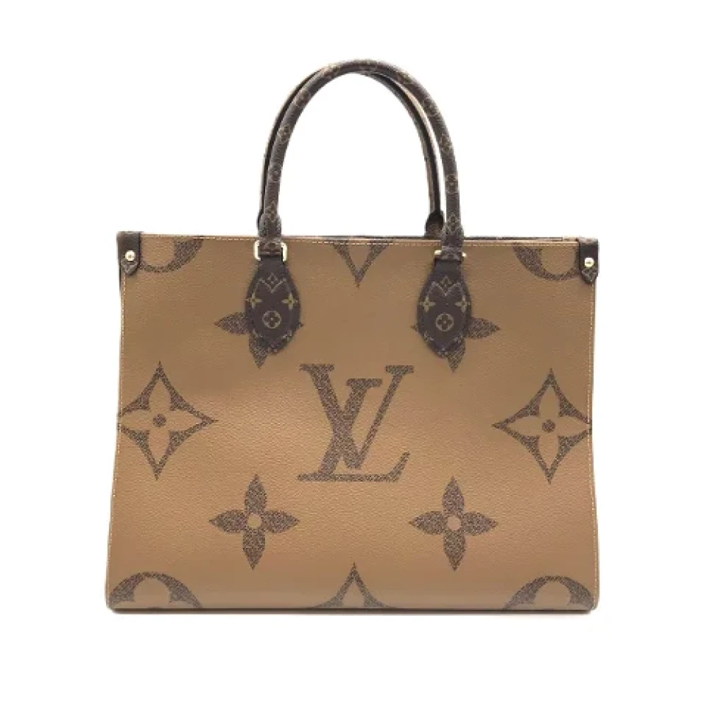Louis Vuitton Vintage Pre-owned Canvas handbags Brown Dames