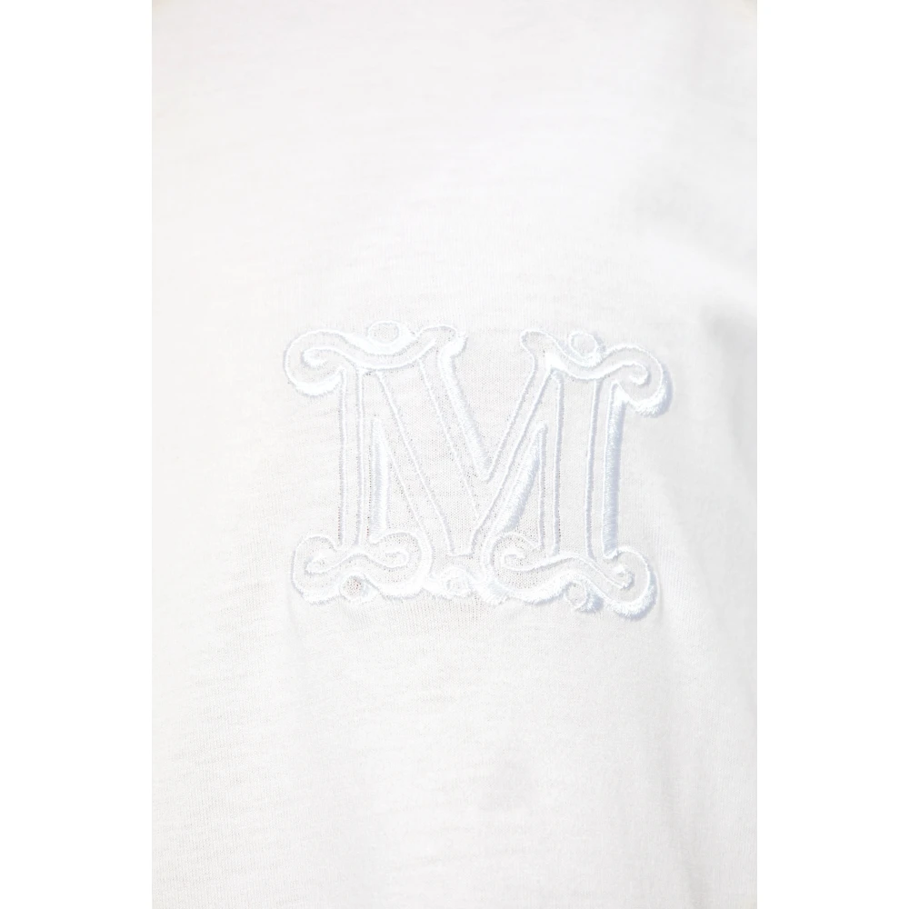 Max Mara T-shirt `Mango` White Dames