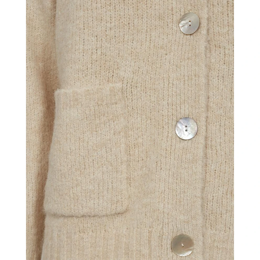 Freequent Stijlvolle Moonbeam Vest Beige Dames