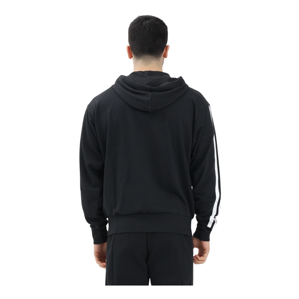 Adidas Zwarte Sweater Essentials 3-Stripes French Terry Black Heren