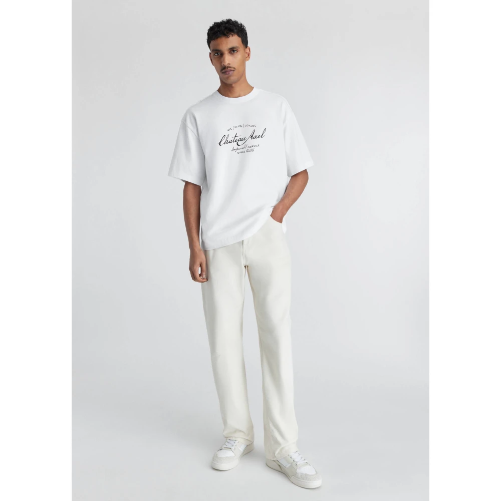 Axel Arigato Château Axel T-Shirt White Heren