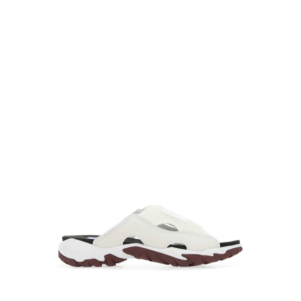 Alexander McQueen Stiliga Striae Slippers Beige, Herr