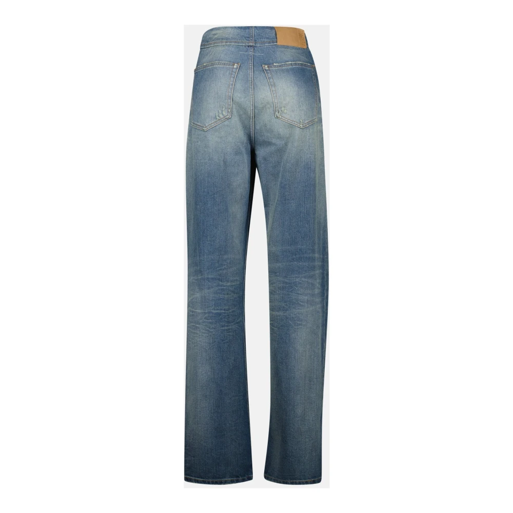 MM6 Maison Margiela Vintage Blue Denim Jeans Blue Dames