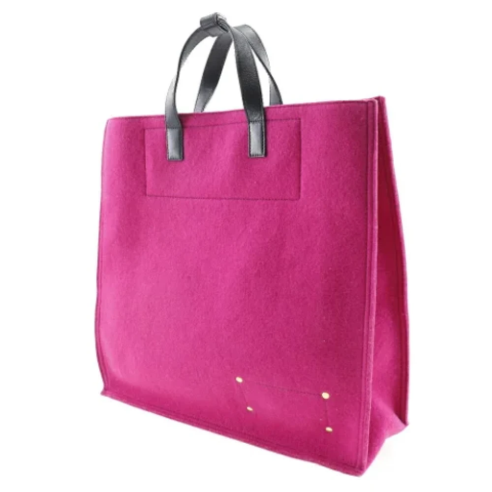 Yves Saint Laurent Vintage Pre-owned Leather totes Pink Dames