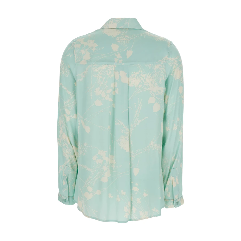 Semicouture Gedrukte Shirt voor Vrouwen Green Dames