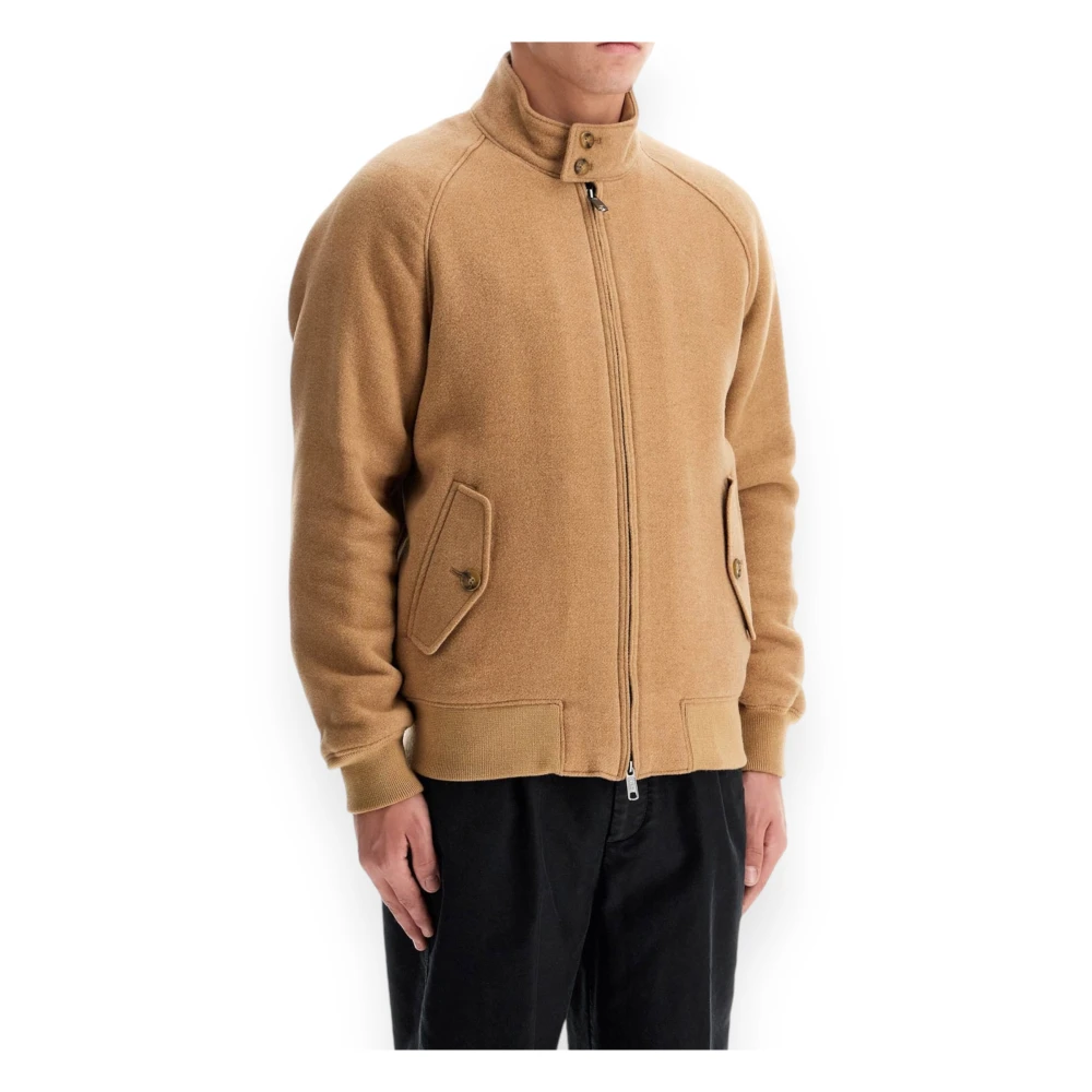 Baracuta Dubbele Wol G9 Jas Brown Heren