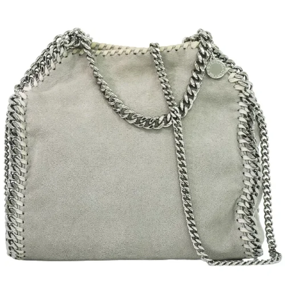 Stella McCartney Pre-owned Polyester shoulder-bags Gray Dames