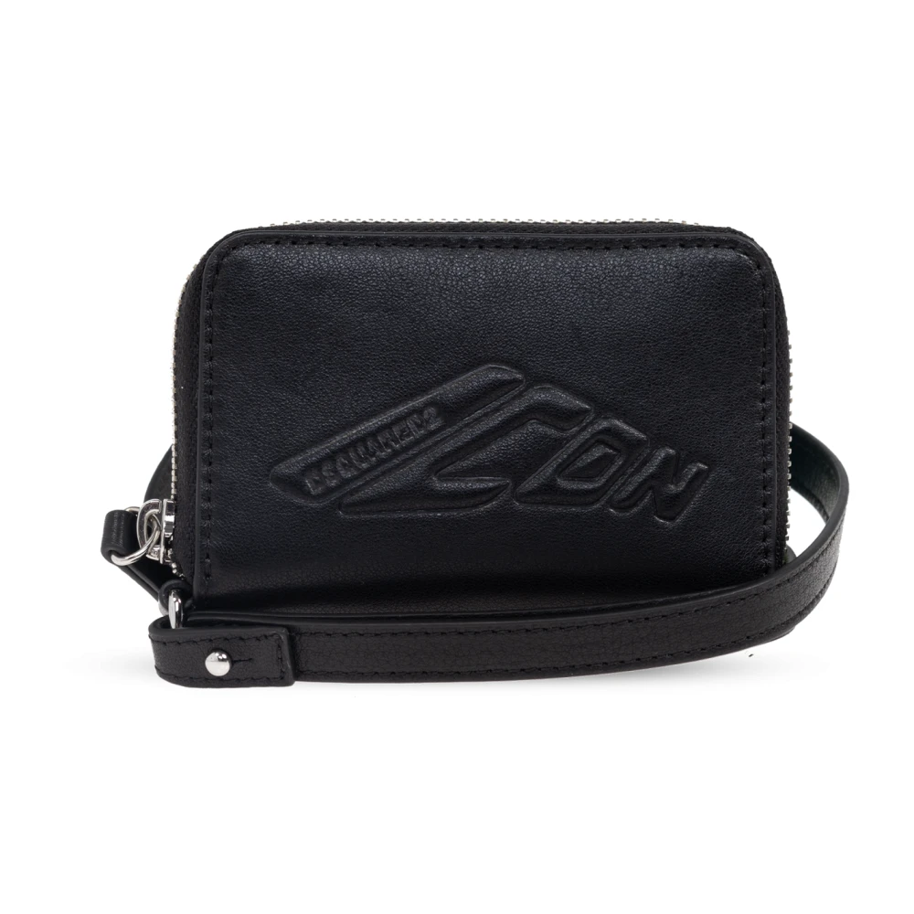 Dsquared2 Riemportemonnee Black Dames