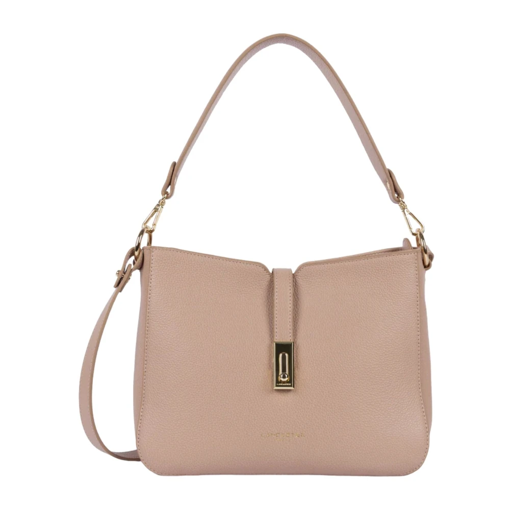 Lancaster Beige Large Shoulder Bag Milano Horizon - Female - Shoulder Bags - One Size - Bags