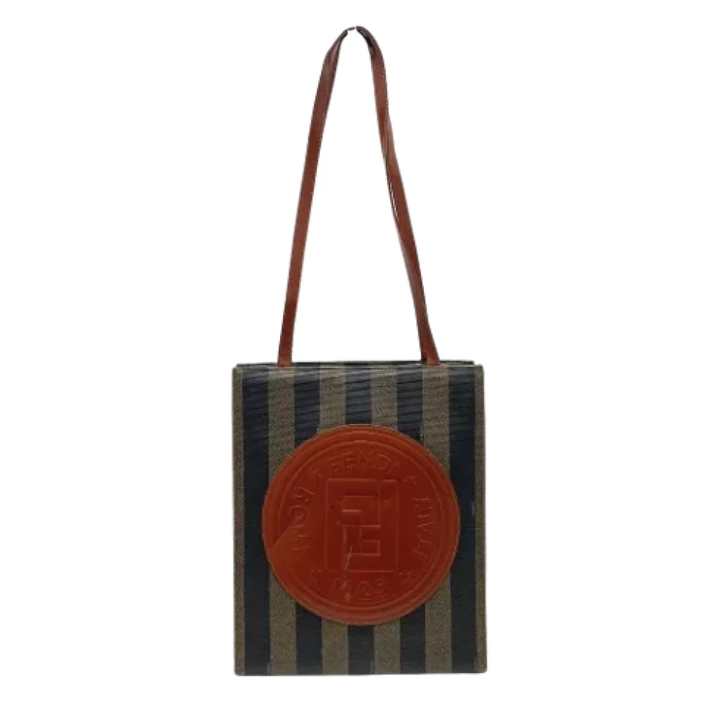 Fendi Vintage Pre-owned Fabric fendi-bags Brown Dames
