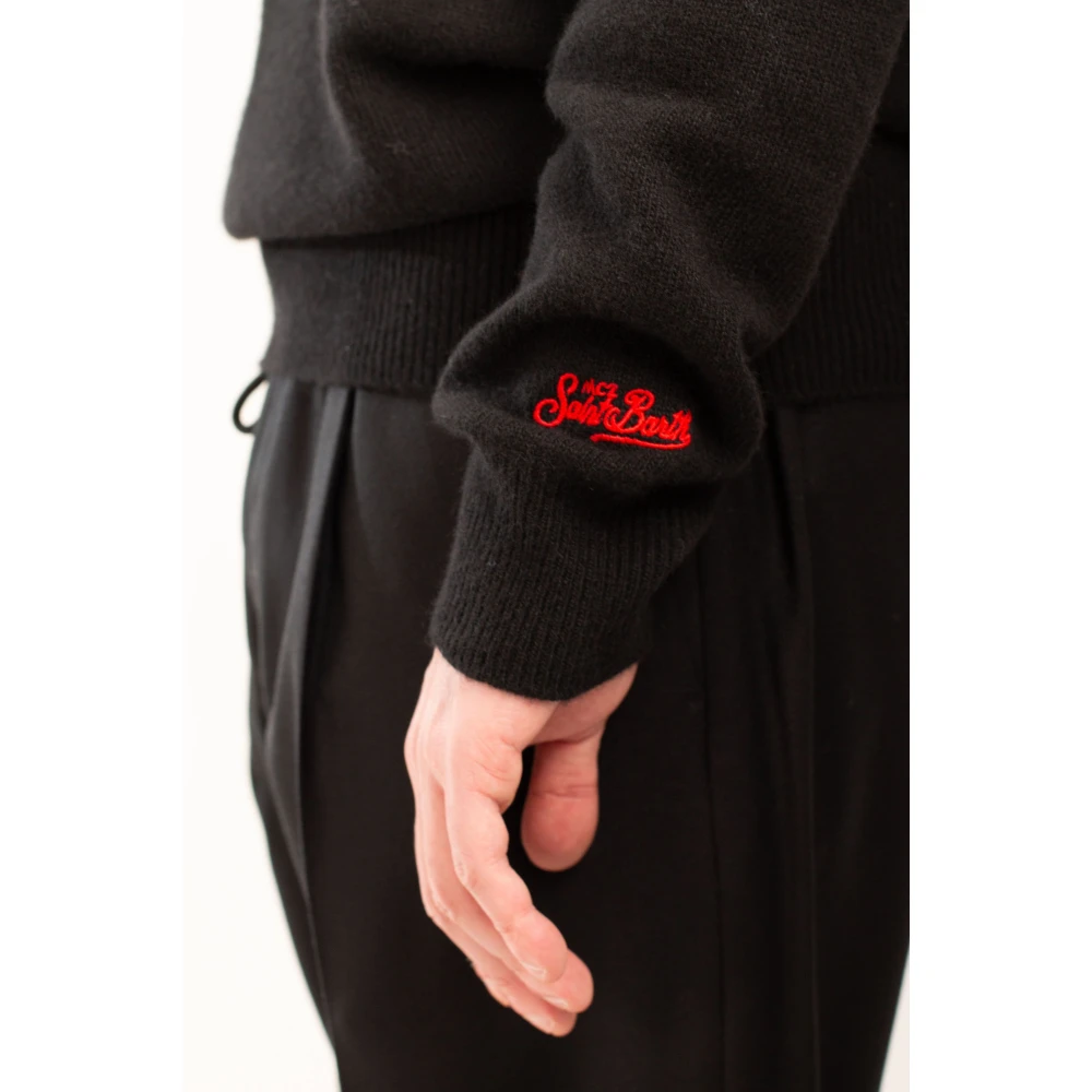 MC2 Saint Barth Off Piste Sweater Black Heren