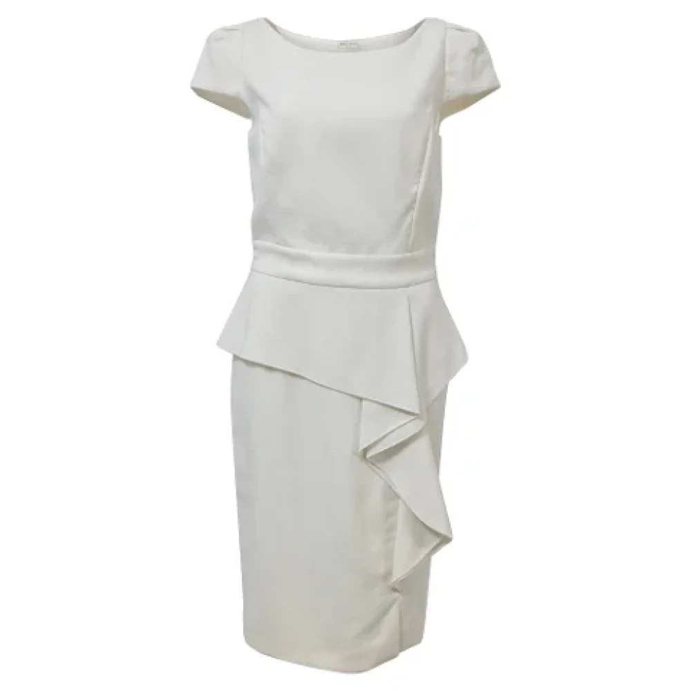 Emilio Pucci Pre-owned Cotton dresses White Dames