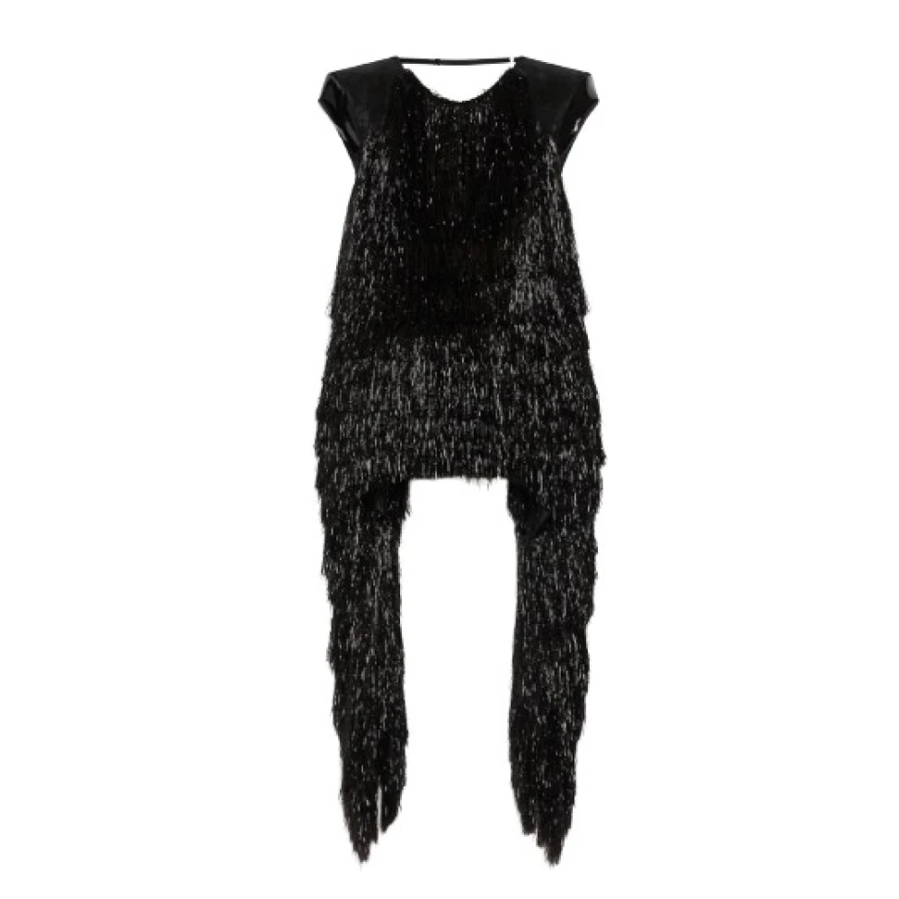 SPORTMAX Zwarte Top voor Vrouwen Black Dames