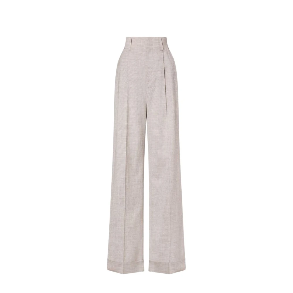 Philosophy Di Lorenzo Serafini Donna Beige Pantaloni, L, New,