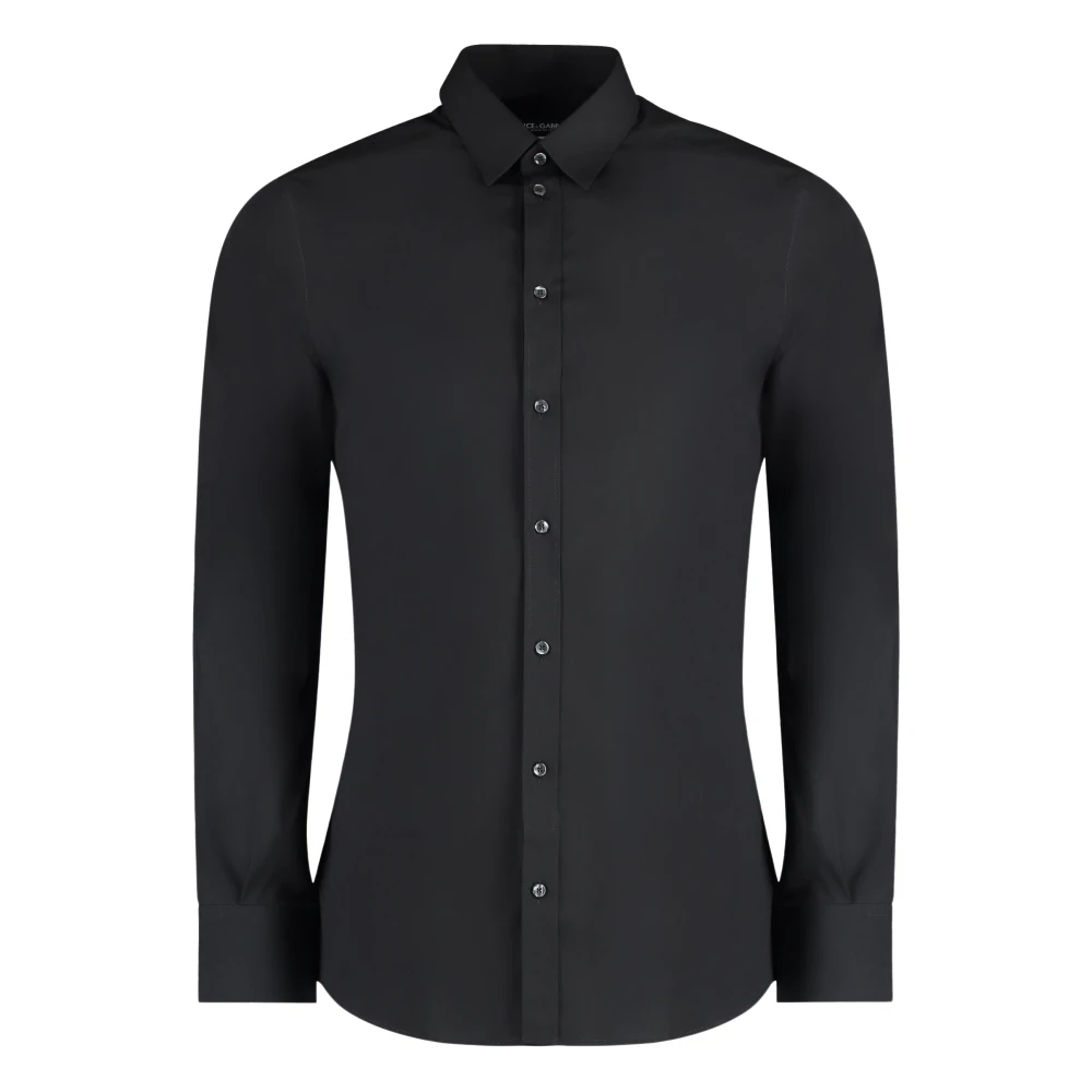 Dolce & Gabbana , Formal Shirts, Male, Black, Xl, Classic Shirt - Image 2